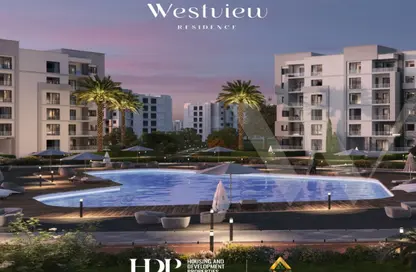 Apartment - 3 Bedrooms - 2 Bathrooms for sale in Westview Residence - New Zayed City - Sheikh Zayed City - Giza