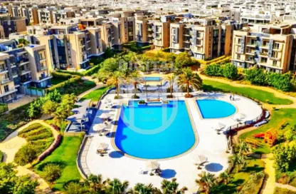 شقة - 2 غرف نوم - 2 حمامات للبيع في جاليريا  مون فالى - المستثمرين الجنوبية - مدينة القاهرة الجديدة - القاهرة