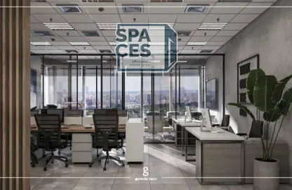 Office Space - Studio - 1 Bathroom for sale in The Waterway View - 90 Street - The 5th Settlement - New Cairo City - Cairo