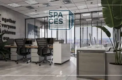 مساحات مكتبية - استوديو - 1 حمام للبيع في شارع مجمع البنوك - شارع التسعين الجنوبي - التجمع الخامس - مدينة القاهرة الجديدة - القاهرة