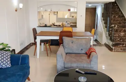 Duplex - 2 Bedrooms - 2 Bathrooms for rent in Porto New Cairo - 5th Settlement Compounds - The 5th Settlement - New Cairo City - Cairo
