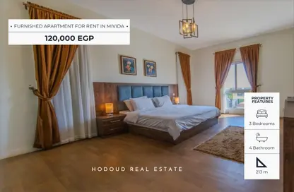 Apartment - 3 Bedrooms - 4 Bathrooms for rent in Mivida - 5th Settlement Compounds - The 5th Settlement - New Cairo City - Cairo