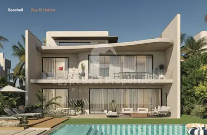 Duplex - 3 Bedrooms - 7 Bathrooms for sale in Playa SeaShell - Seashell - Ras Al Hekma - North Coast