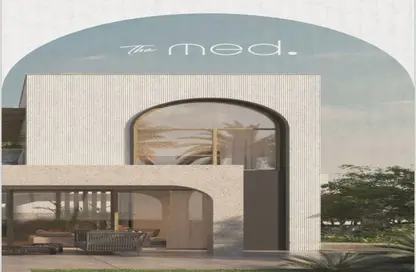 Chalet - 2 Bedrooms - 2 Bathrooms for sale in Ramla Lakeside - Qesm Ad Dabaah - North Coast