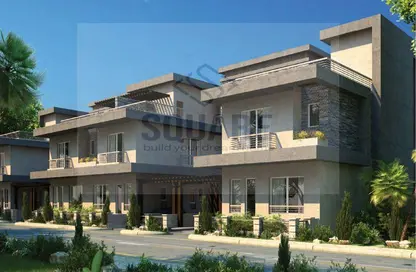 Townhouse - 4 Bedrooms - 6 Bathrooms for sale in New Giza - Cairo Alexandria Desert Road - 6 October City - Giza