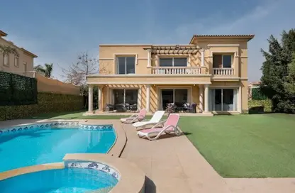 فيلا - 4 غرف نوم - 4 حمامات للايجار في ذا فيلا - كمبوندات القطامية - القطامية - مدينة القاهرة الجديدة - القاهرة