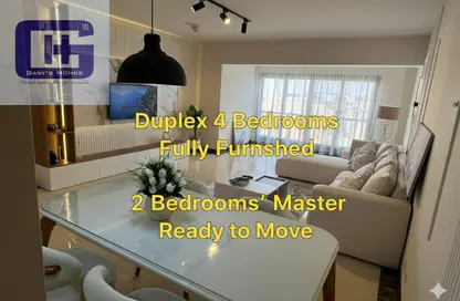 Duplex - 4 Bedrooms - 4 Bathrooms for rent in Porto New Cairo - 5th Settlement Compounds - The 5th Settlement - New Cairo City - Cairo