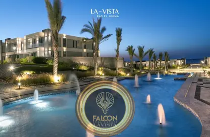 Chalet - 2 Bedrooms - 2 Bathrooms for sale in La vista Ras El Hikma - Ras Al Hekma - North Coast