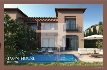 Twin House - 3 Bedrooms - 4 Bathrooms for sale in Village West - Sheikh Zayed Compounds - Sheikh Zayed City - Giza