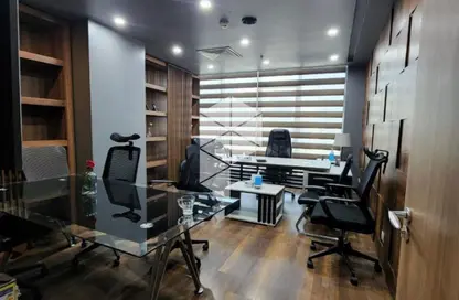Office Space - Studio - 2 Bathrooms for rent in Trivium Business Complex - North Teseen St. - The 5th Settlement - New Cairo City - Cairo