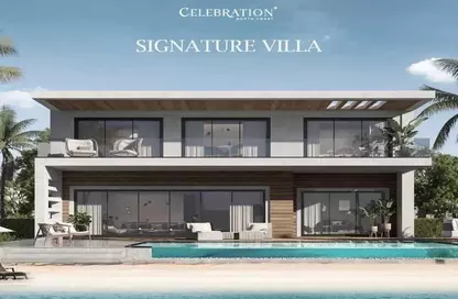 Villa - 4 Bedrooms - 4 Bathrooms for sale in Celebration West Beach - Ras Al Hekma - North Coast