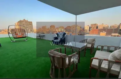 Roof - 1 Bedroom - 1 Bathroom for rent in Shehab St. - Mohandessin - Giza