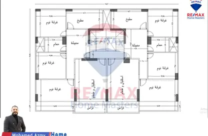 شقة - 3 غرف نوم - 2 حمامات للبيع في حي الجامعة - المنصورة - الدقهلية