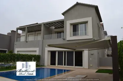 Villa - 4 Bedrooms - 4 Bathrooms for rent in Lake View - 5th Settlement Compounds - The 5th Settlement - New Cairo City - Cairo