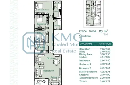 Apartment - 4 Bedrooms - 2 Bathrooms for sale in Al Andalus Buildings - Al Andalus District - New Cairo City - Cairo