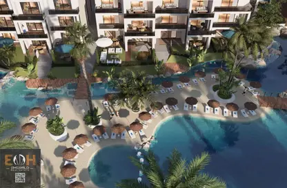 شقة - 4 غرف نوم - 1 حمام للبيع في قرية الياسمين - منتجعات الغردقة - الغردقة - محافظة البحر الاحمر