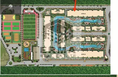 Apartment - 2 Bedrooms - 1 Bathroom for sale in Aroma Beach - Al Ain Al Sokhna - Suez