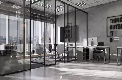 Office Space - Studio - 2 Bathrooms for sale in Galleria Residences - South Investors Area - New Cairo City - Cairo