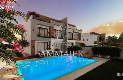 منزل مزدوج - 5 غرف نوم - 4 حمامات للبيع في بارك فالي - كمبوندات الشيخ زايد - الشيخ زايد - الجيزة