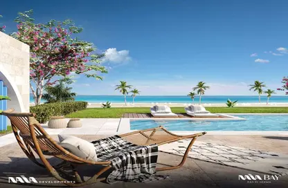 Chalet - 3 Bedrooms - 3 Bathrooms for sale in Naia bay - Ras Al Hekma - North Coast