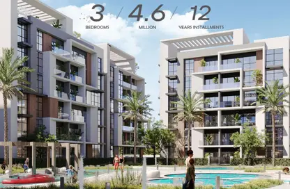 Apartment - 3 Bedrooms - 2 Bathrooms for sale in Hyde Park - New Cairo City - Cairo Apartment - 3 Bedrooms - 2 Bathrooms for sale in Hyde Park - New Cairo City - Cairo