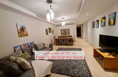 Apartment - 2 Bedrooms - 2 Bathrooms for rent in Cairo Festival City - North Investors Area - New Cairo City - Cairo