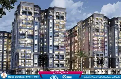 Apartment - 3 Bedrooms - 2 Bathrooms for sale in Muruj - Smouha - Hay Sharq - Alexandria Apartment - 3 Bedrooms - 2 Bathrooms for sale in Muruj - Smouha - Hay Sharq - Alexandria