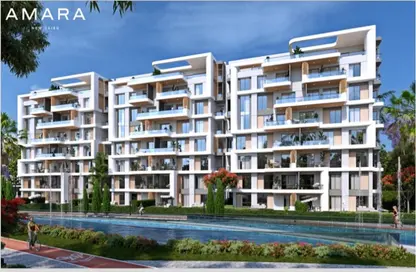 Apartment - 2 Bedrooms - 2 Bathrooms for sale in Amara - El Lotus - New Cairo City - Cairo