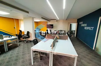 Office Space - Studio - 5 Bathrooms for rent in Degla - Hay El Maadi - Cairo