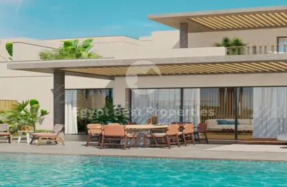 فيلا - 5 غرف نوم - 6 حمامات للبيع في الماظه باي - قسم مرسي مطروح - الساحل الشمالي