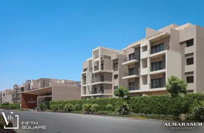 شقة - 3 غرف نوم - 3 حمامات للبيع في مون ريزيدنس - فيفث سكوير - التجمع الخامس - مدينة القاهرة الجديدة - القاهرة