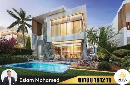 Chalet - 1 Bedroom - 2 Bathrooms for sale in Palm Hills New Alamein - New Alamein City - Al Alamein - North Coast