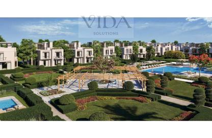 Twin House - 3 Bedrooms - 3 Bathrooms for sale in Lake West - Sheikh Zayed Compounds - Sheikh Zayed City - Giza