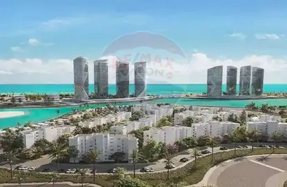 Chalet - 2 Bedrooms - 2 Bathrooms for sale in Palm Hills New Alamein - New Alamein City - Al Alamein - North Coast