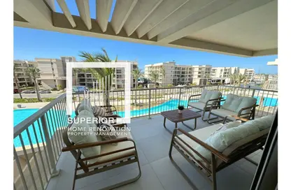 Chalet - 3 Bedrooms - 3 Bathrooms for rent in Marassi - Sidi Abdel Rahman - North Coast