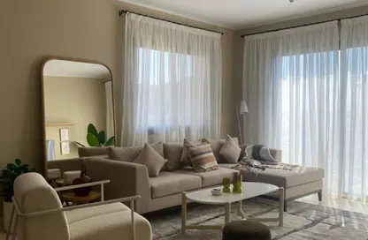 Apartment - 2 Bedrooms - 2 Bathrooms for rent in Villette - 5th Settlement Compounds - The 5th Settlement - New Cairo City - Cairo