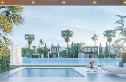 فيلا - 3 غرف نوم - 3 حمامات للبيع في آزار آيلند - قسم الضبعة - الساحل الشمالي