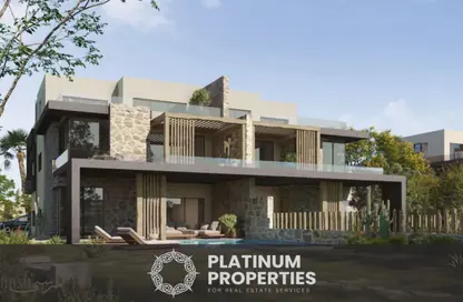 منزل مزدوج - 4 غرف نوم - 4 حمامات للبيع في مرسي باجوش - قسم مرسي مطروح - الساحل الشمالي