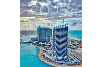 Apartment - 3 Bedrooms - 2 Bathrooms for sale in North Edge Towers - New Alamein City - Al Alamein - North Coast