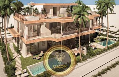 Chalet - 2 Bedrooms - 2 Bathrooms for sale in Ramla Lakeside - Qesm Ad Dabaah - North Coast