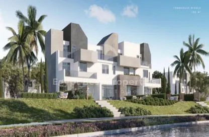 تاون هاوس - 4 غرف نوم - 5 حمامات للبيع في ريفرز - مدينة زايد الجديدة - الشيخ زايد - الجيزة