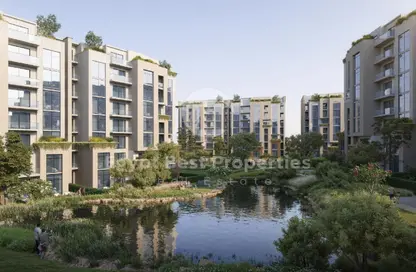 Apartment - 2 Bedrooms - 2 Bathrooms for sale in Park Side Residence - Zed Towers - Sheikh Zayed Compounds - Sheikh Zayed City - Giza
