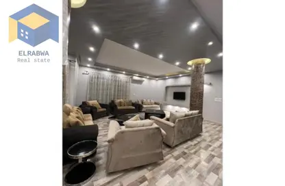 Villa - 6 Bedrooms - 6 Bathrooms for rent in Mohamed Al Qasabgi St. - Rehab City Third Phase - Al Rehab - New Cairo City - Cairo