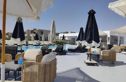 منزل مزدوج - 3 غرف نوم - 3 حمامات للبيع في ازها الساحل الشمالي - راس الحكمة - الساحل الشمالي