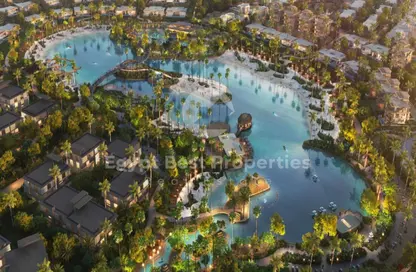 شاليه - 3 غرف نوم - 3 حمامات للبيع في رملة ليك سايد - قسم الضبعة - الساحل الشمالي