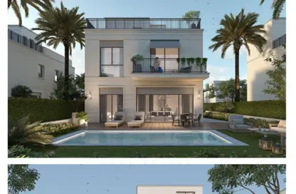 Villa - 2 Bedrooms - 2 Bathrooms for sale in Belle Vie - New Zayed City - Sheikh Zayed City - Giza