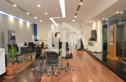 Office Space - Studio - 3 Bathrooms for rent in Bank Center Street - South Teseen St. - The 5th Settlement - New Cairo City - Cairo