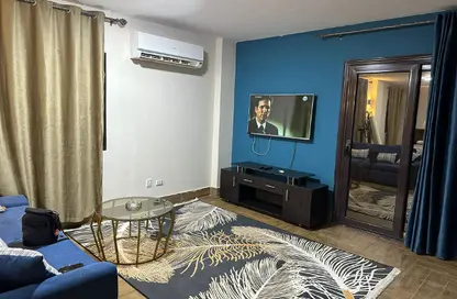 Apartment - Studio - 1 Bathroom for rent in Palm Resort - The 1st Settlement - New Cairo City - Cairo