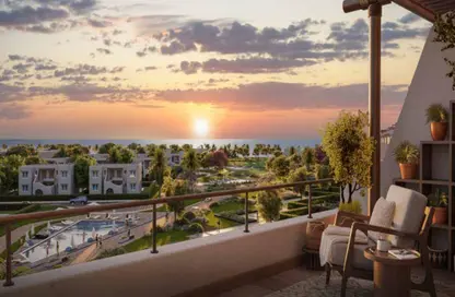 Chalet - 3 Bedrooms - 4 Bathrooms for sale in Hacienda West - Ras Al Hekma - North Coast