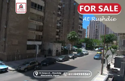Full Floor - Studio - 2 Bathrooms for sale in Al Moaskar Al Romani St. - Roushdy - Hay Sharq - Alexandria